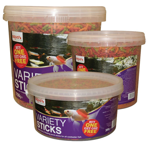 Aqua Nutrition Variety Sticks (Buy One Get One Free)