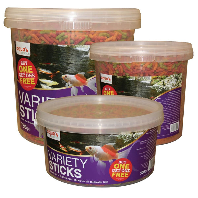 Aqua Nutrition Variety Sticks (Buy One Get One Free)