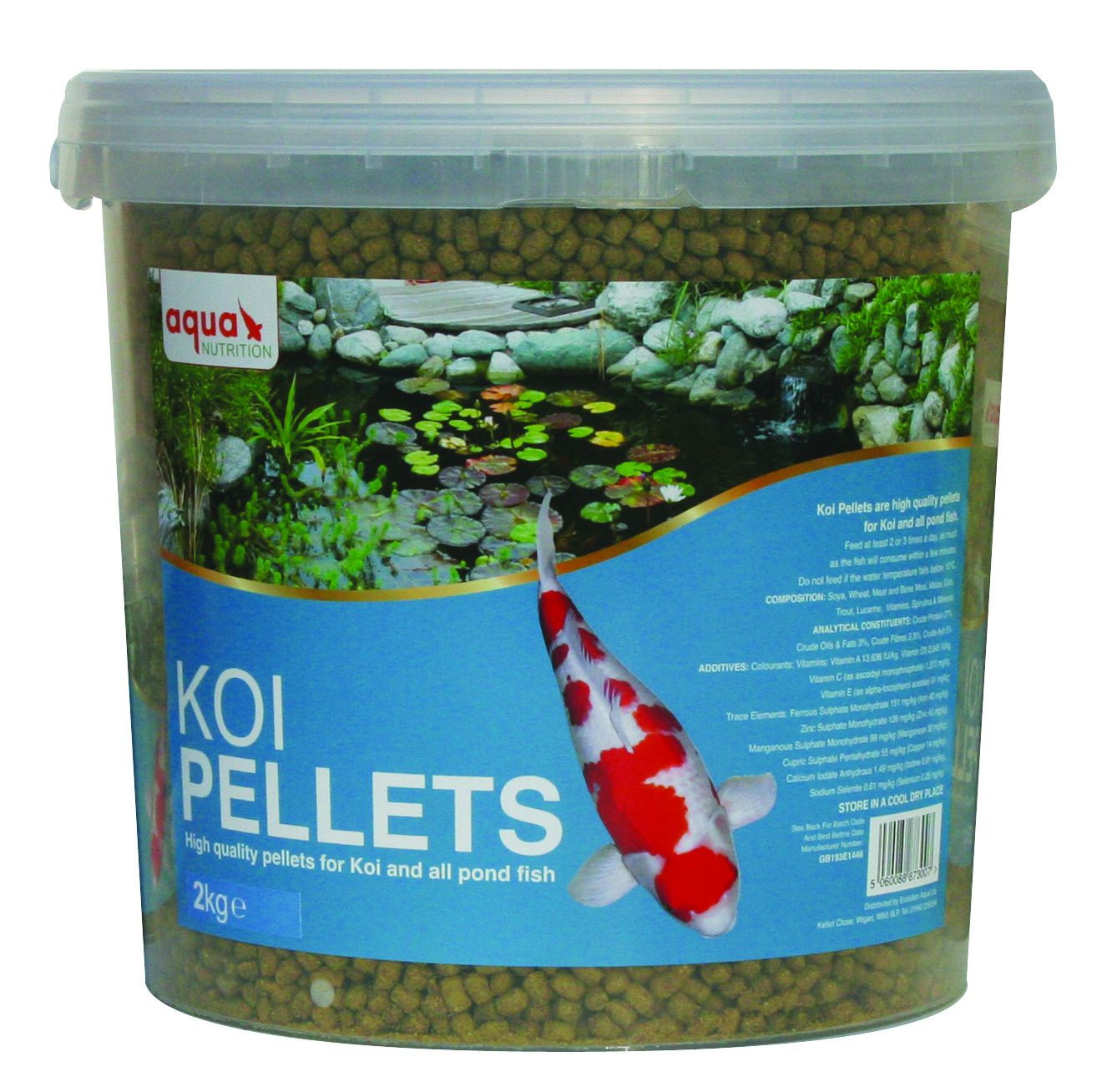 Aqua Nutrition Koi Pellets (Buy One Get One Free) – Aquasupplies