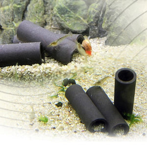 1Pc Ceramic Aquarium Shelter Hiding Breeding Cave Shelter Tube 4.8cmx1.5cm For Aquarium Tank Fish Shrimp Spawn