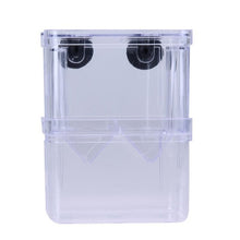 Load image into Gallery viewer, S/L Acrylic Fish Breeding Box Aquarium Breeder Box Double Guppies Hatching Incubator Isolation Pet Supplies Aquarium Accessories