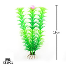 Afbeelding in Gallery-weergave laden, New 37CM artificial underwater plants aquarium fish tank decoration green purple water grass viewing decorations