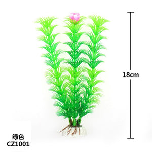 New 37CM artificial underwater plants aquarium fish tank decoration green purple water grass viewing decorations