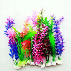 Fish Tank 25~28cm PVC Underwater Aquatic Aquarium Plant Creature Water Grass Decoration Algae Flower Waterweeds Water Plants