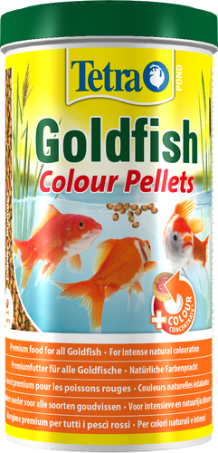 Tetra Pond Goldfish Colour Pellets 1L