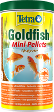 Afbeelding in Gallery-weergave laden, TetraPond Goldfish Mini Pellets 1L