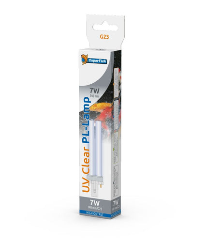 7W PLS UV Bulb Replacement 140mm G23 Fitting