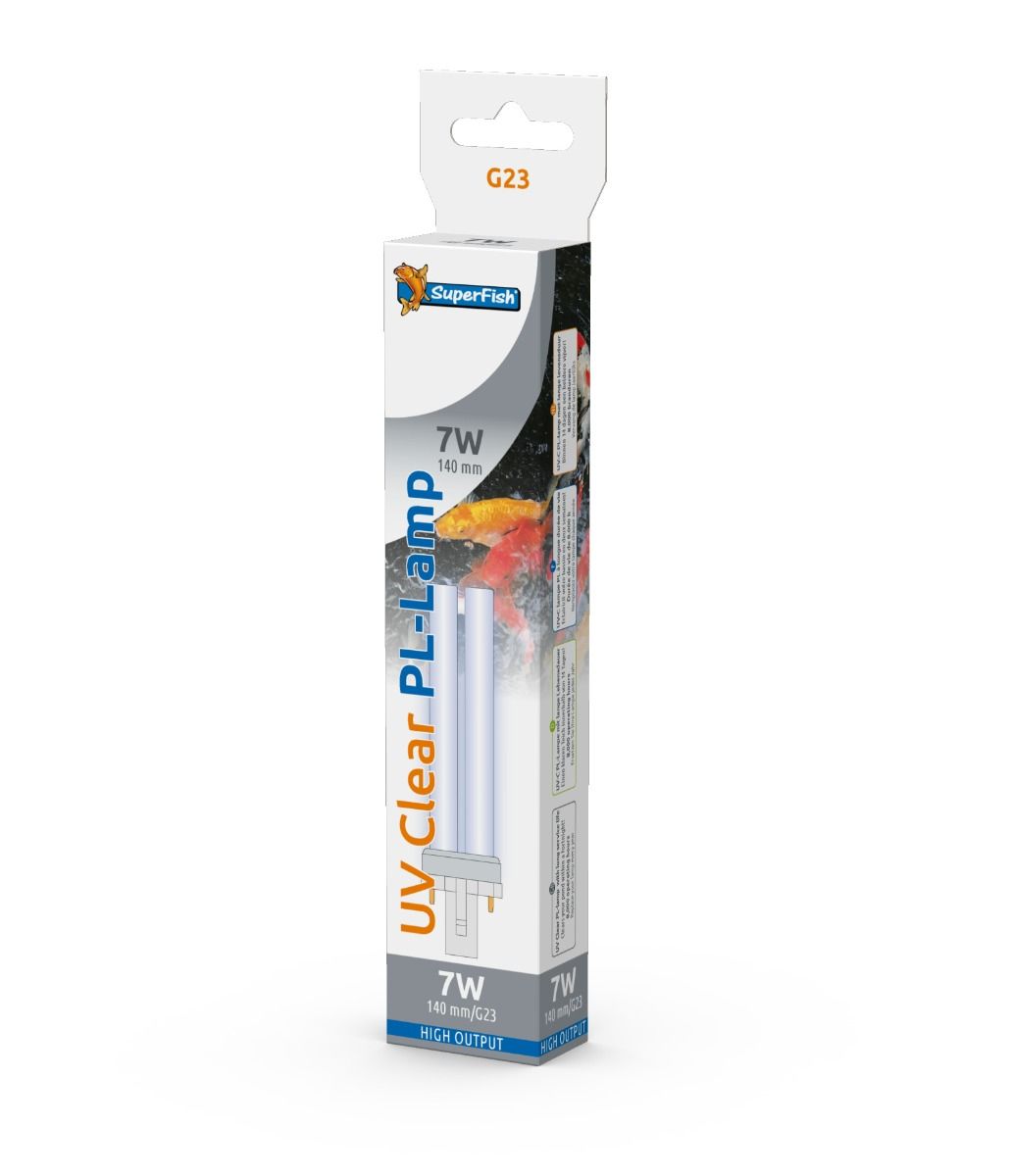 7W PLS UV Bulb Replacement 140mm G23 Fitting